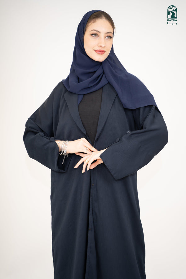 Elegant Blue Abaya